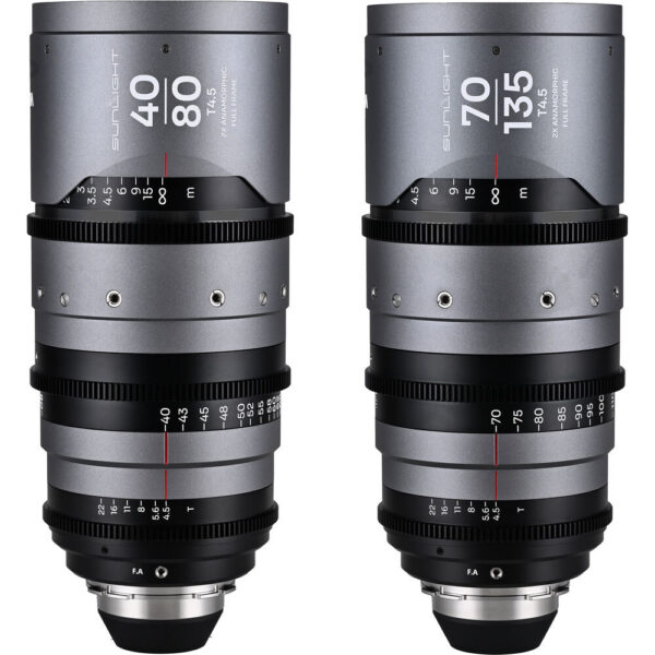 Venus Optics Laowa Sunlight 2x Anamorphic Zoom 2-Lens Bundle (ARRI PL, Clear) view 3