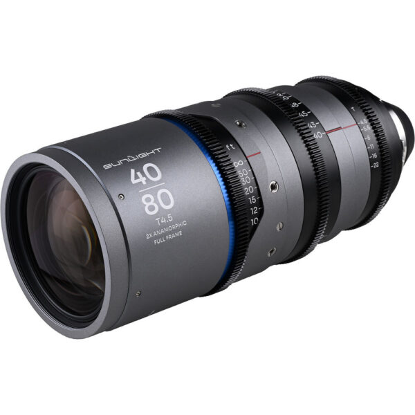 Venus Optics Laowa Sunlight 40-80mm T4.5 2x FF Anamorphic Zoom (ARRI PL, Blue) view 2