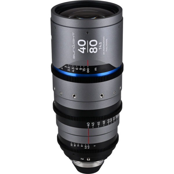 Venus Optics Laowa Sunlight 40-80mm T4.5 2x FF Anamorphic Zoom (ARRI PL, Blue)