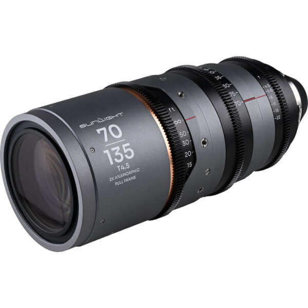 Venus Optics Laowa Sunlight 70-135mm T4.5 2x FF Anamorphic Zoom (ARRI PL, Amber)