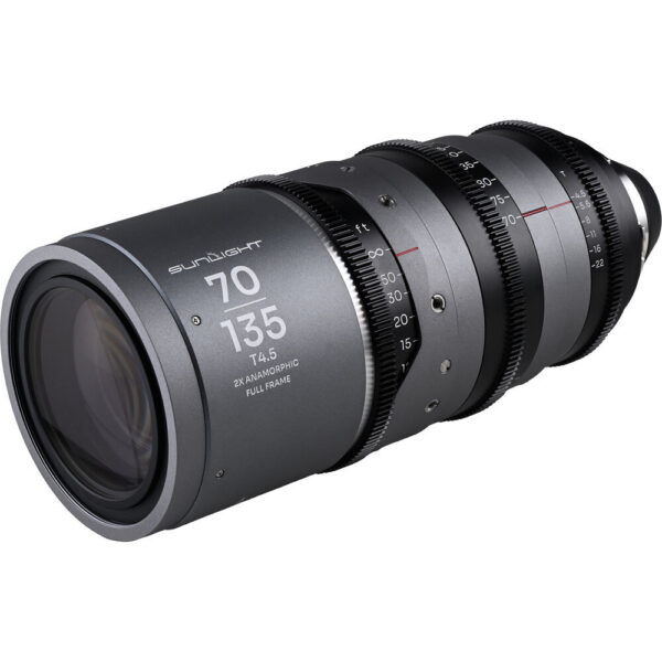 Venus Optics Laowa Sunlight 70-135mm T4.5 2x FF Anamorphic Zoom (ARRI PL, Silver) view 2
