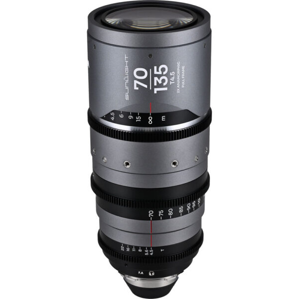 Venus Optics Laowa Sunlight 70-135mm T4.5 2x FF Anamorphic Zoom (ARRI PL, Silver)