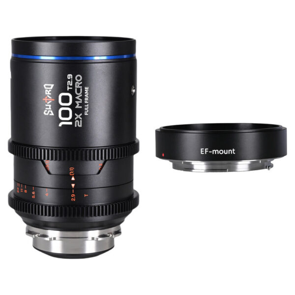 Venus Optics Laowa Sword 100mm T2.9 2x Macro Cine Lens and Mount Adapter Kit (ARRI PL/Canon EF) view 3