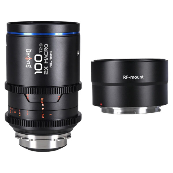 Venus Optics Laowa Sword 100mm T2.9 2x Macro Cine Lens and Mount Adapter Kit (ARRI PL/Canon RF) view 3