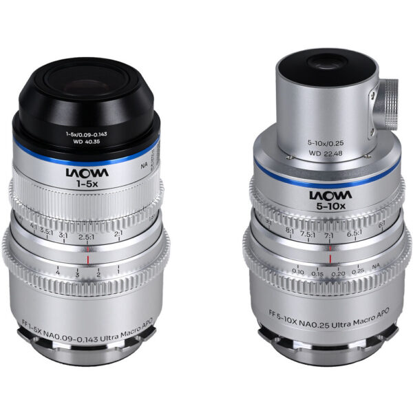 Venus Optics Laowa Ultra Macro APO 2-Lens Bundle with Coaxial Light Adapter (ARRI PL) view 3