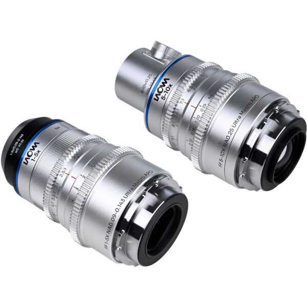 Venus Optics Laowa Ultra Macro APO 2-Lens Bundle with Coaxial Light Adapter (ARRI PL) view 4