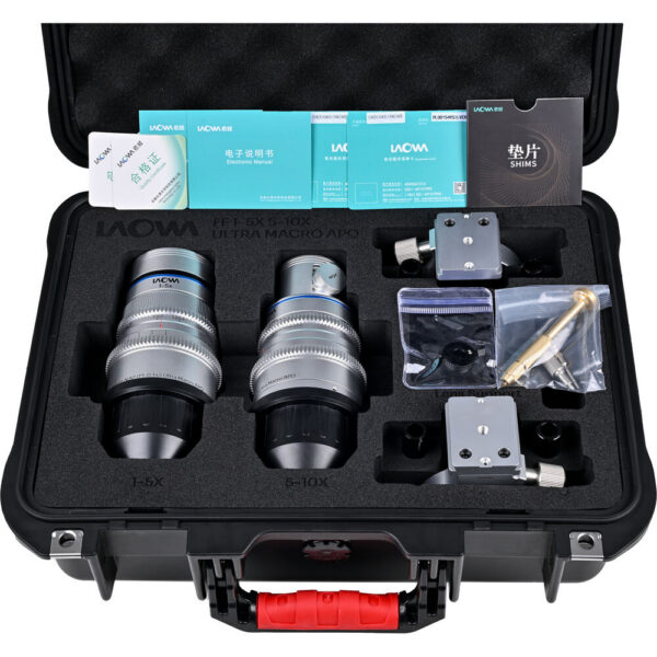 Venus Optics Laowa Ultra Macro APO 2-Lens Bundle with Coaxial Light Adapter (ARRI PL) view 7