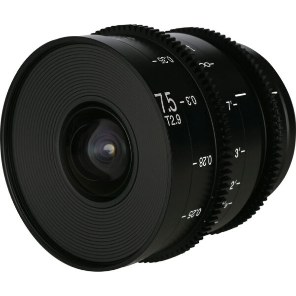 Venus Optics Laowa Zero-D S35 7.5mm T/2.9 Cine Lens (Canon RF, Feet/Meters) view 3