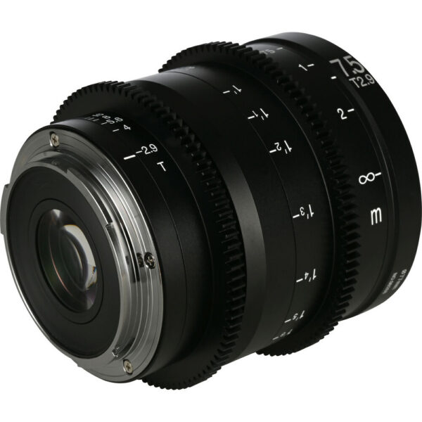 Venus Optics Laowa Zero-D S35 7.5mm T/2.9 Cine Lens (Canon RF, Feet/Meters) view 4