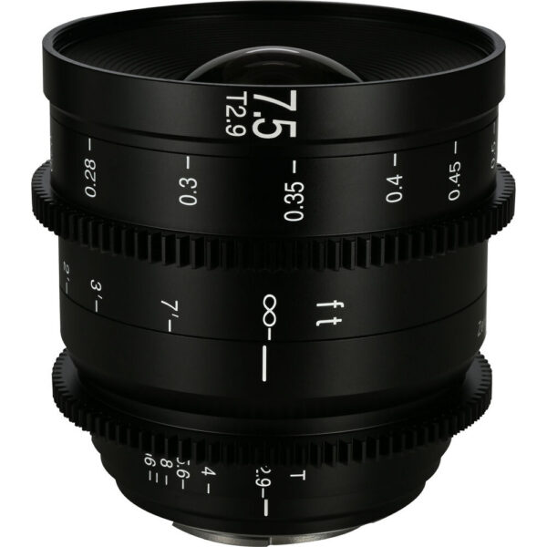 Venus Optics Laowa Zero-D S35 7.5mm T/2.9 Cine Lens (FUJIFILM X, Feet/Meters)