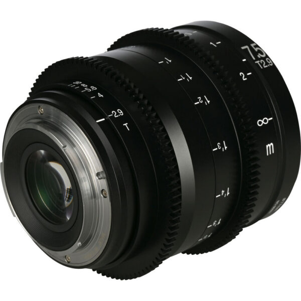Venus Optics Laowa Zero-D S35 7.5mm T/2.9 Cine Lens (Sony E, Feet/Meters) view 3