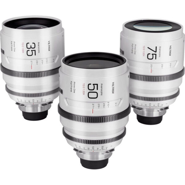 Viltrox EPIC 35/50/75mm T2.0 1.33x Anamorphic Lens Set (Sony E) view 5