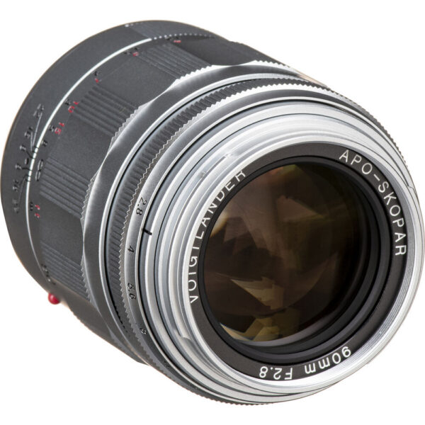 Voigtlander 90mm f/2.8 Apo-Skopar (Silver) view 5