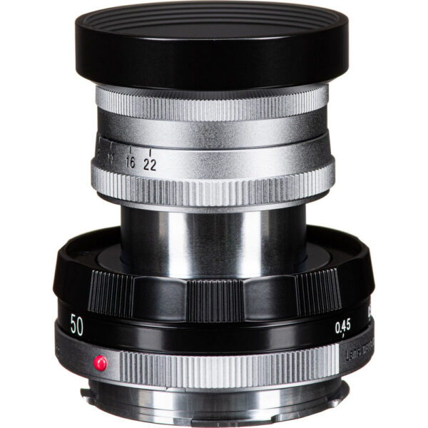 Voigtlander APO-LANTHAR 50mm f/3.5 Type I VM Lens (Leica M, Black and Chrome)