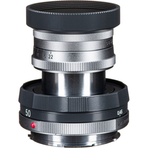 Voigtlander APO-LANTHAR 50mm f/3.5 Type I VM Lens (Leica M, Gray and Chrome)