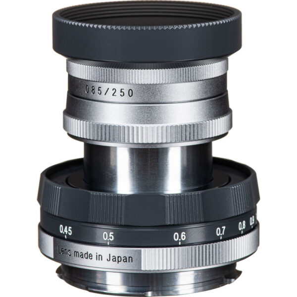 Voigtlander APO-LANTHAR 50mm f/3.5 Type I VM Lens (Leica M, Gray and Chrome) view 3