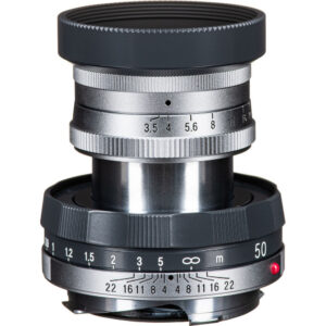 Voigtlander APO-LANTHAR 50mm f/3.5 Type I VM Lens (Leica M, Gray and Chrome)