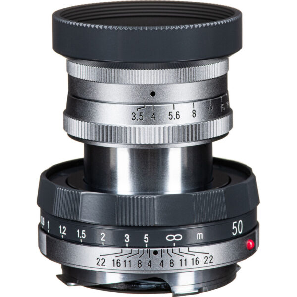Voigtlander APO-LANTHAR 50mm f/3.5 Type I VM Lens (Leica M, Gray and Chrome)