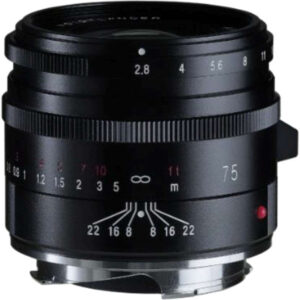 Voigtlander APO-SKOPAR 75mm f/2.8 VM Lens (M-Mount, Black)
