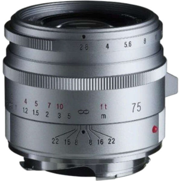 Voigtlander APO-SKOPAR 75mm f/2.8 VM Lens (M-Mount, Silver)