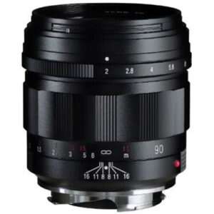 Voigtlander APO-Ultron 90mm f/2 VM Lens (Leica M, Black)