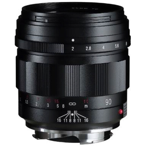 Voigtlander APO-Ultron 90mm f/2 VM Lens (Leica M, Black)