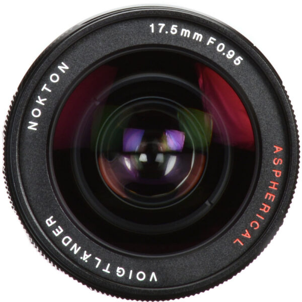 Voigtlander Nokton 17.5mm f/0.95 Lens for Micro Four Thirds Cameras view 3