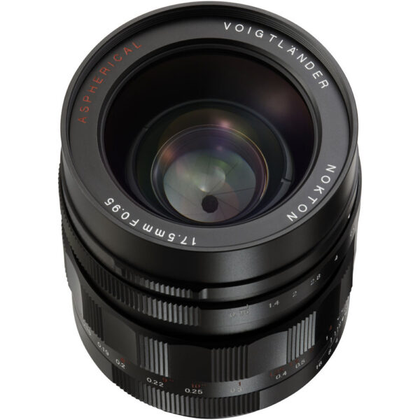 Voigtlander Nokton 17.5mm f/0.95 Lens for Micro Four Thirds Cameras
