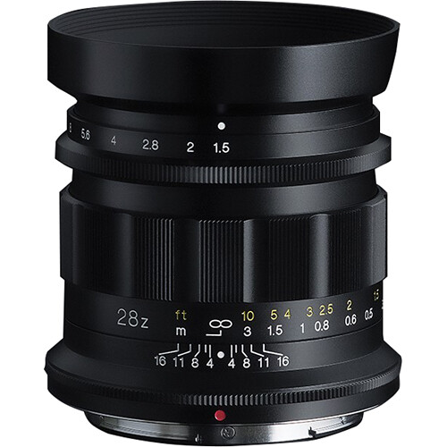 Voigtlander Nokton 28mm f/1.5 Aspherical Lens (Nikon Z)