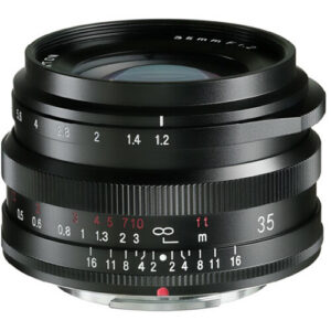 Voigtlander Nokton 35mm f/1.2 X Lens (FUJIFILM X, Black)