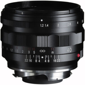 Voigtlander Nokton 40mm f/1.2 Aspherical II Lens (Leica M)