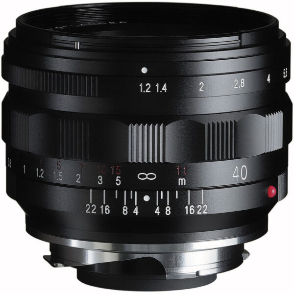 Voigtlander Nokton 40mm f/1.2 Aspherical II Lens (Leica M)