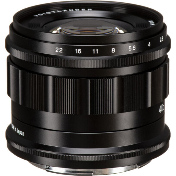 Voigtlander NOKTON 40mm f/1.2 Aspherical Lens for Nikon Z view 4