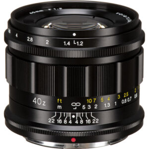 Voigtlander NOKTON 40mm f/1.2 Aspherical Lens for Nikon Z