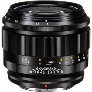 Voigtlander Nokton 50mm f/1.0 Aspherical Lens (Nikon Z)