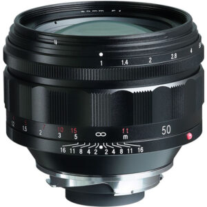 Voigtlander Nokton 50mm f/1.0 Aspherical MC Lens