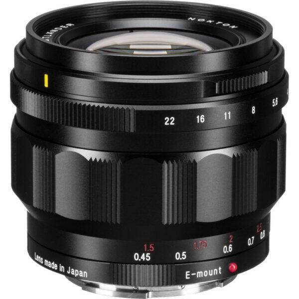Voigtlander Nokton 50mm f/1.2 Aspherical Lens for Sony E view 4