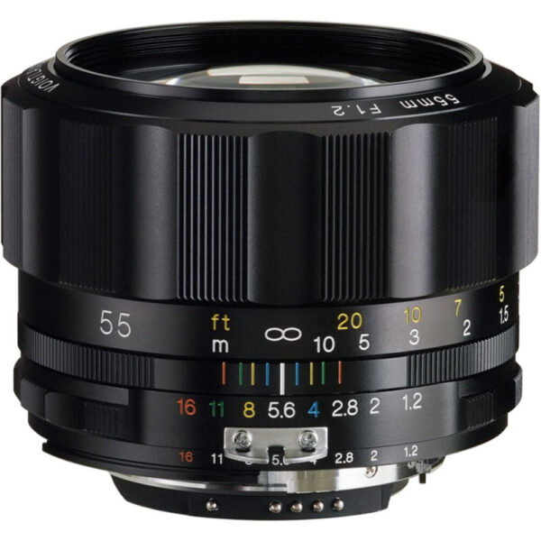 Voigtlander Nokton 55mm f/1.2 SL IIs Lens (Nikon AI-S)