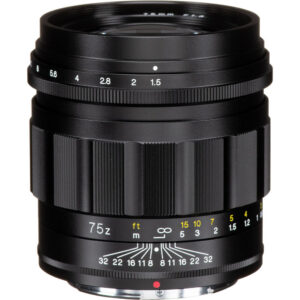 Voigtlander Nokton 75mm f/1.5 Aspherical Lens (Nikon Z)