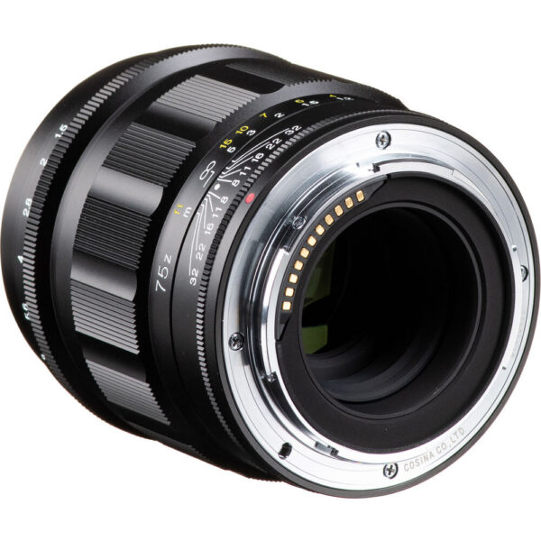 Voigtlander Nokton 75mm f/1.5 Aspherical Lens (Nikon Z) view 6