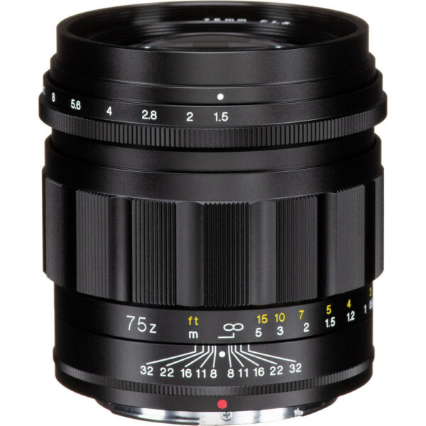 Voigtlander Nokton 75mm f/1.5 Aspherical Lens (Nikon Z)