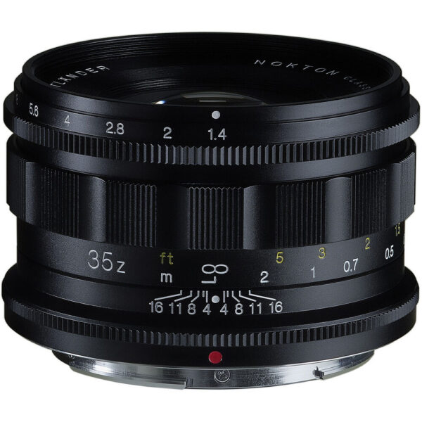 Voigtlander Nokton Classic 35mm f/1.4 Lens (Nikon Z)