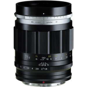 Voigtlander Portrait Heliar 75mm f/1.8 Aspherical Lens (Nikon Z)