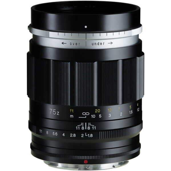 Voigtlander Portrait Heliar 75mm f/1.8 Aspherical Lens (Nikon Z)