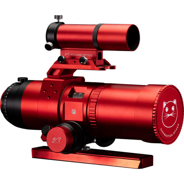 William Optics Cat 51 WIFD 51mm f/4.9 Apochromatic Refractor Telescope (OTA Only, Red) view 6