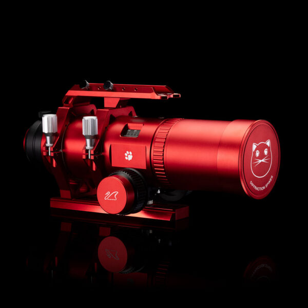 William Optics Cat 61 WIFD 61mm f/4.9 Apochromatic Refractor Telescope (Red, OTA Only) view 7