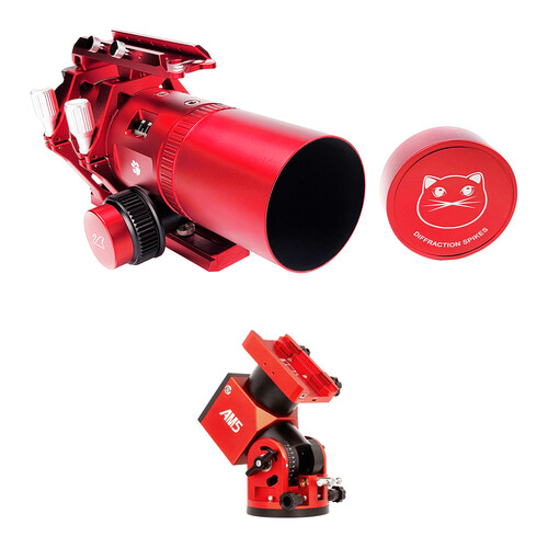 William Optics Cat 61 WIFD f/4.9 Apochromatic Telescope with ZWO AM5N Mount Kit view 3