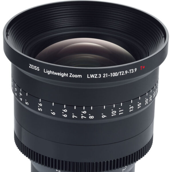 ZEISS 21-100mm T2.9-3.9 Lightweight Zoom LWZ.3 Lens (E-Mount, Feet) view 4