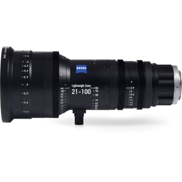 ZEISS 21-100mm T2.9-3.9 Lightweight Zoom LWZ.3 Lens (PL Mount, Feet) view 3