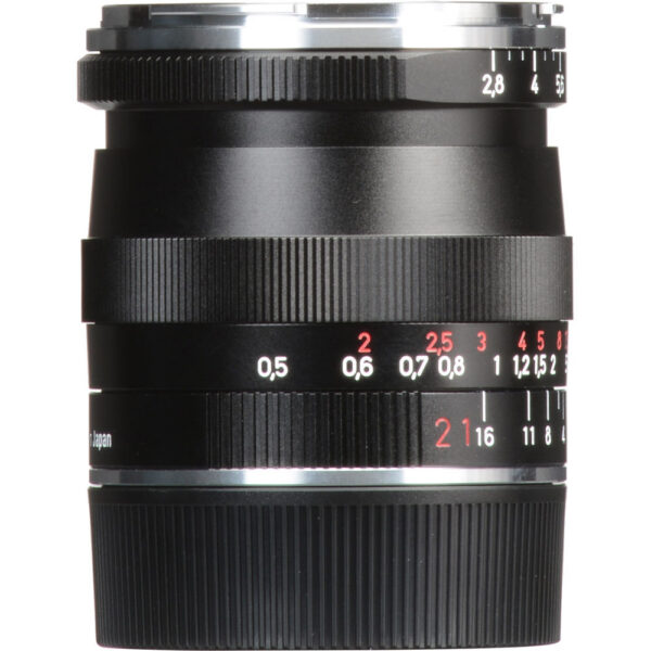 ZEISS Biogon T* 21mm f/2.8 ZM Lens (Black) view 3